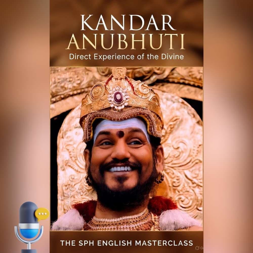 Kandar Anubhuti Masterclass: Finally in English (SPH Voice Transmission)
