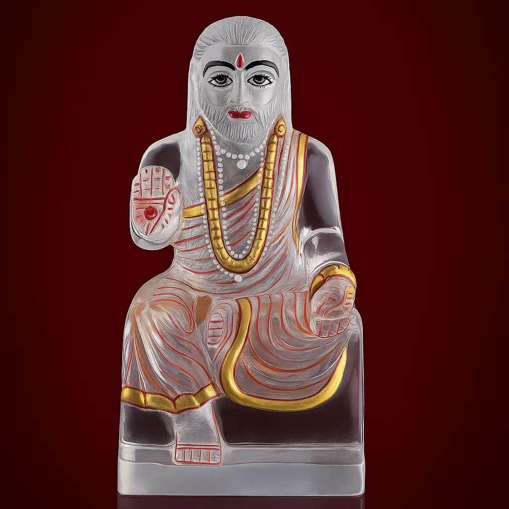 Bhagavan Sri Nithyananda Paramashivam Spatika Deity